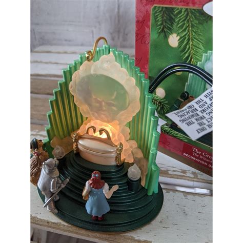 com Hallmark Keepsake Christmas Ornament 2023, The Wizard of Oz Ornament, "There&39;s No Place Like Home," Porcelain Ornament, Movie Gifts Visit the Hallmark Keepsake Store 4. . Hallmark wizard of oz ornament